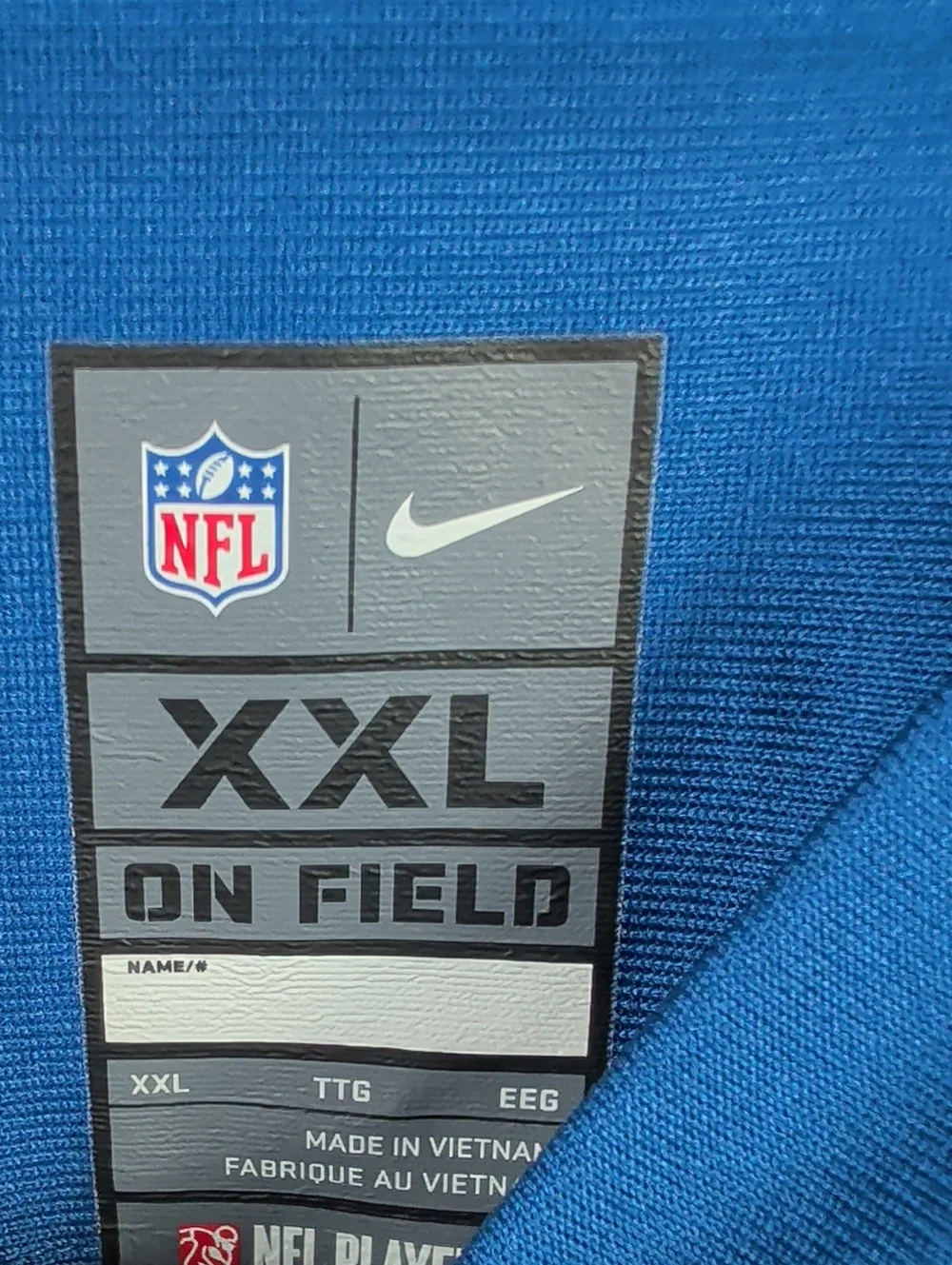 Nike Indianapolis Colts Saturday #63 NFL Jersey Blue Size XXL